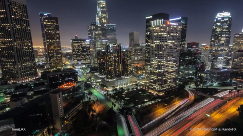 Bijzondere timelapse toont het drukke verkeer van L.A. - TimeLAX