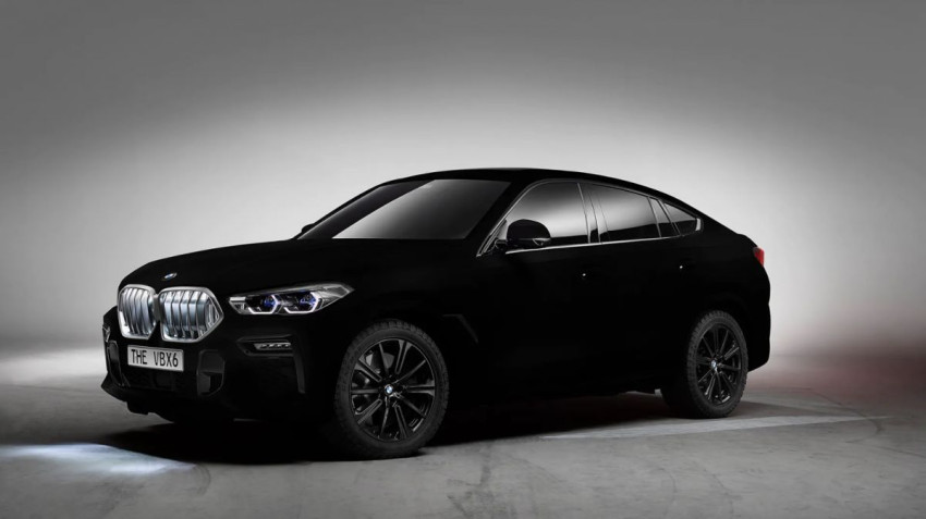 Zwarter dan zwart: BMW X6 in Vantablack