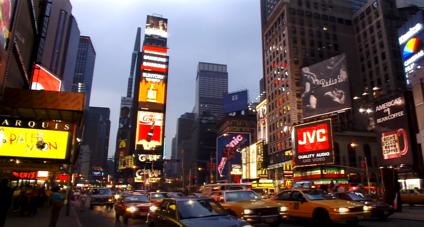 Tijdreizen: New York van 1993 in HD