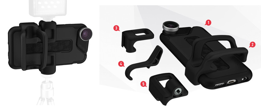 Olloclip Studio case voor iPhone