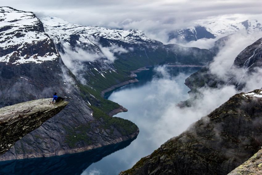 De mooiste fotolocaties ter wereld: Trolltunga